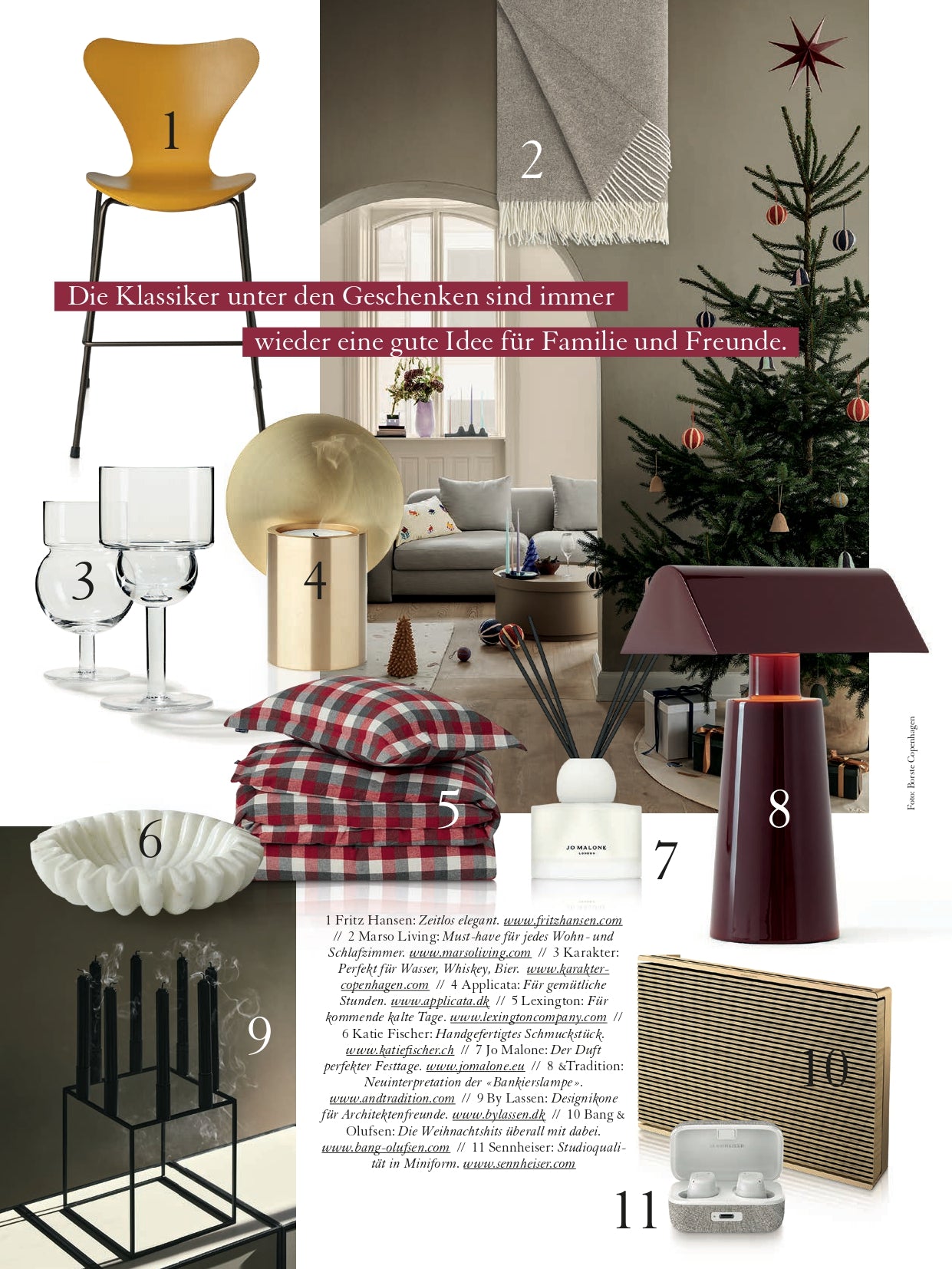 Geschenkideen für Weihnachten Marso Living