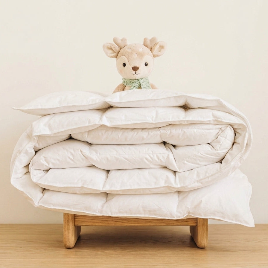 Junior-Daunenduvet für Kinder in 100 × 135 cm von Marso Living