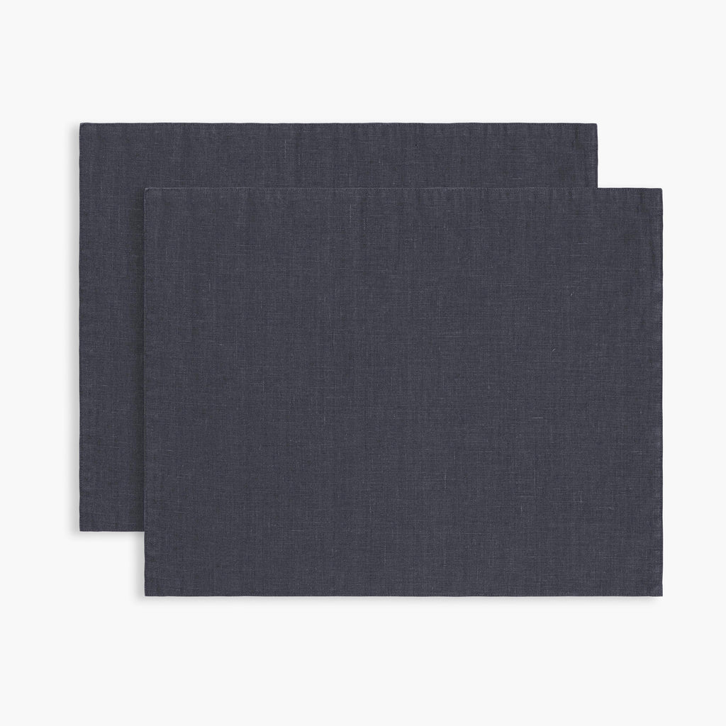 Leinen Tischsets Marso Living Kohle