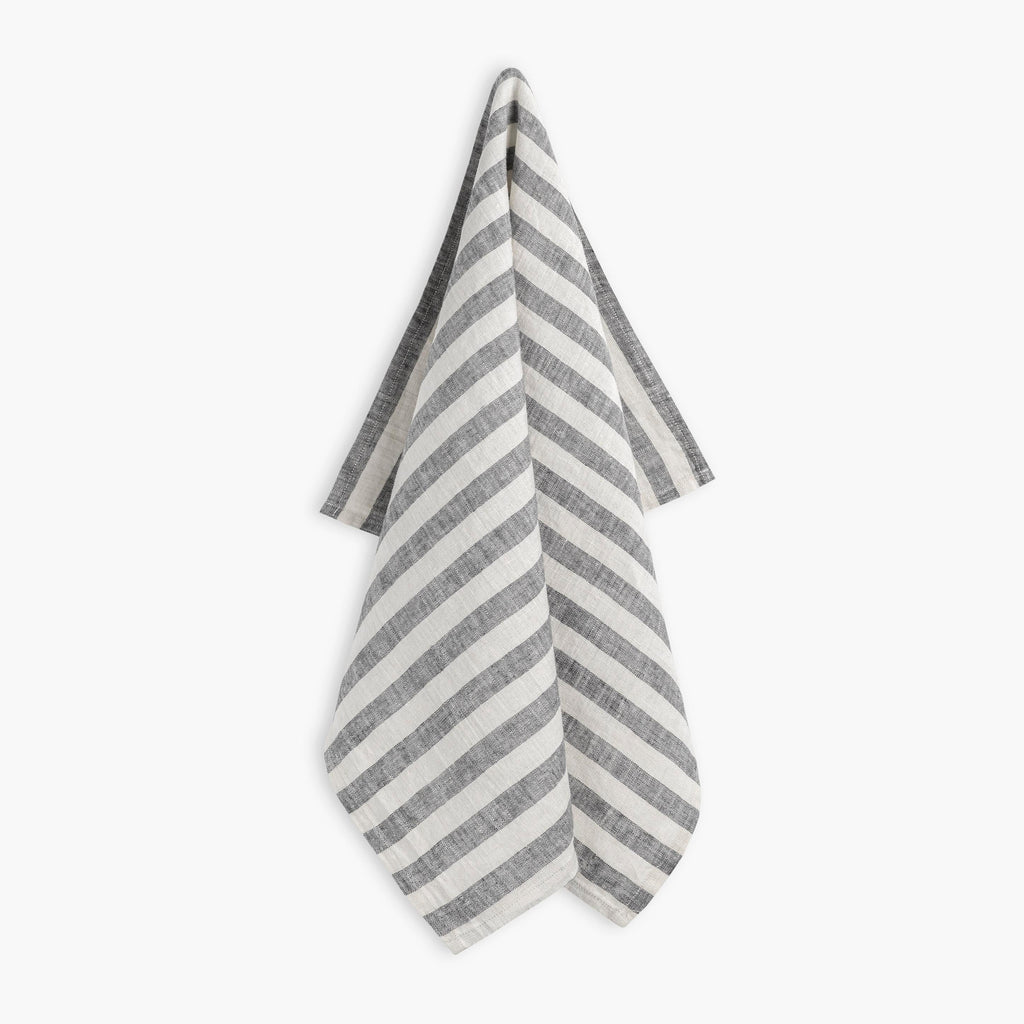 Gestreiftes Geschirrtuch Leinen Marso Living